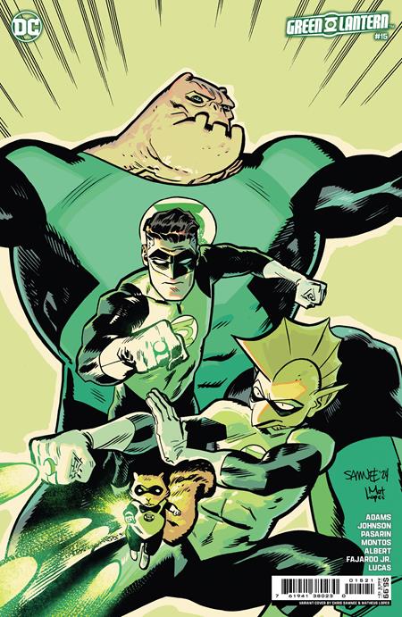 GREEN LANTERN #15 (rel:9/11)