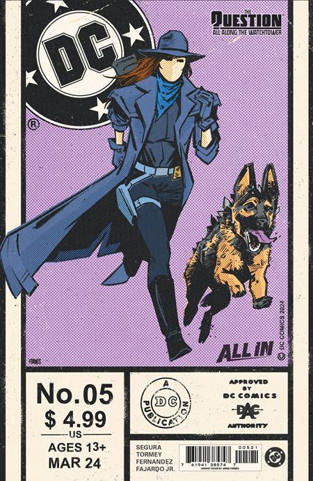 QUESTION ALL ALONG THE WATCHTOWER #5 (OF 6) (rel:03/19)~