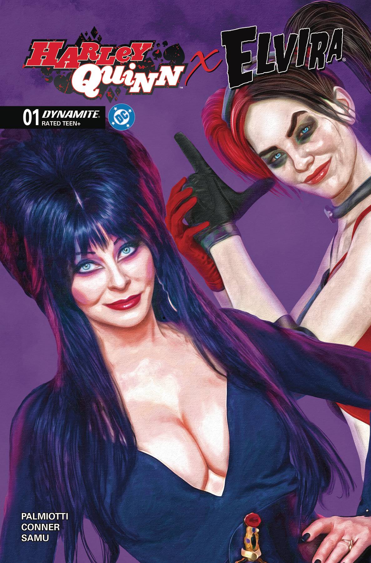 HARLEY QUINN X ELVIRA #1 (Limit 2 Per Cover) (rel:10/01)