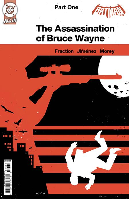BATMAN #15 CVR G INC 1:25 DAVID AJA CARD STOCK VAR (Limit 1 Per Customer) (rel:11/04)