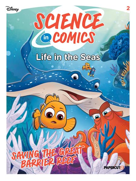 DISNEY SCIENCE IN COMICS TP LIFE IN THE SEAS (Limit 1 Per Cover) (rel:06/24)