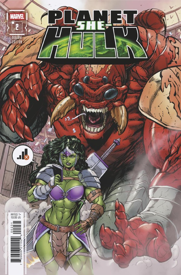 PLANET SHE-HULK #2 (Limit 2 Per Cover) (rel:12/17)