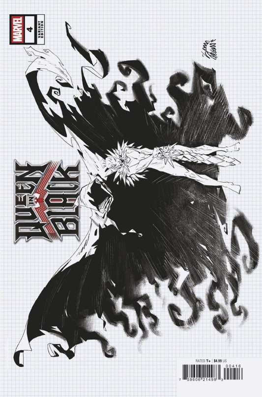 QUEEN IN BLACK #4 RYAN STEGMAN DESIGN VARIANT [QIB][1:10] (Limit 1 Per Customer) (rel:09/16)