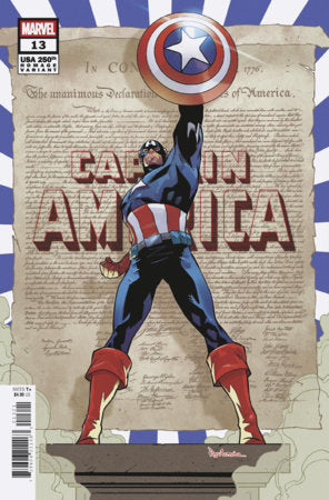 CAPTAIN AMERICA #13 [ARM] (Limit 2 Per Cover) (rel:07/15)
