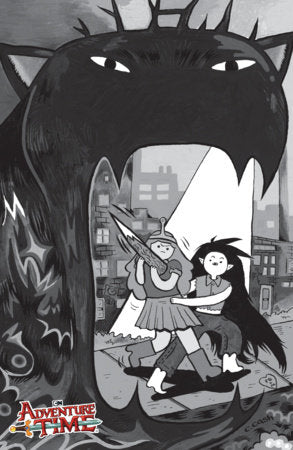 Adventure Time Bonnie the Vampire Hunter #1 (One-Shot) Cover D Caroline Cash B&W 1:10 Var[1:10] (Limit 1 Per Customer) (rel:11/18)