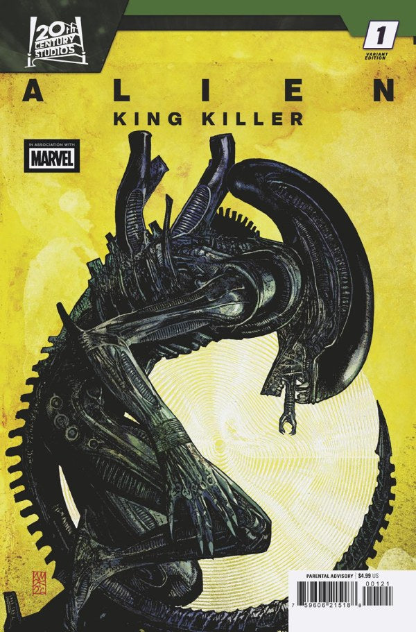 ALIEN: KING KILLER #1 (Limit 2 Per Cover) (rel:04/01)~
