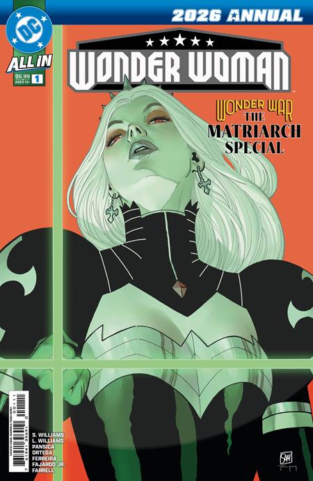 WONDER WOMAN 2026 ANNUAL (Limit 2 Per Cover) WONDER WAR THE MATRIARCH SPECIAL #1 (ONE SHOT) (rel:09/30)~