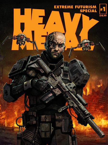 HEAVY METAL MAGAZINE SPECIAL EXTREME FUTURISM #1 (MR) (Limit 2 Per Cover) (rel:08/26)