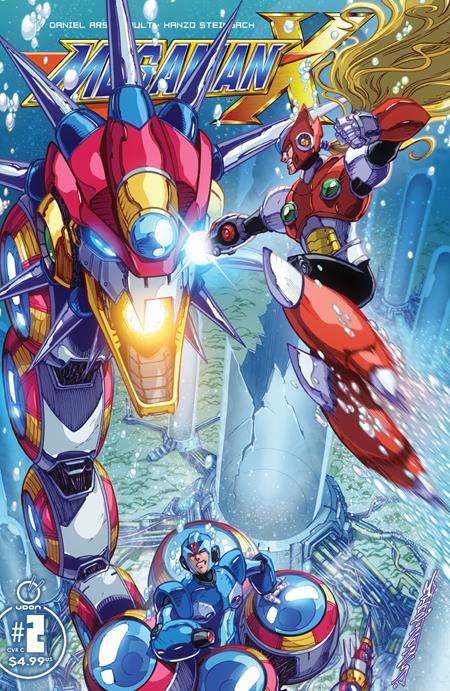 MEGA MAN X #2 (OF 5) (Limit 2 Per Cover) (rel:03/18)~