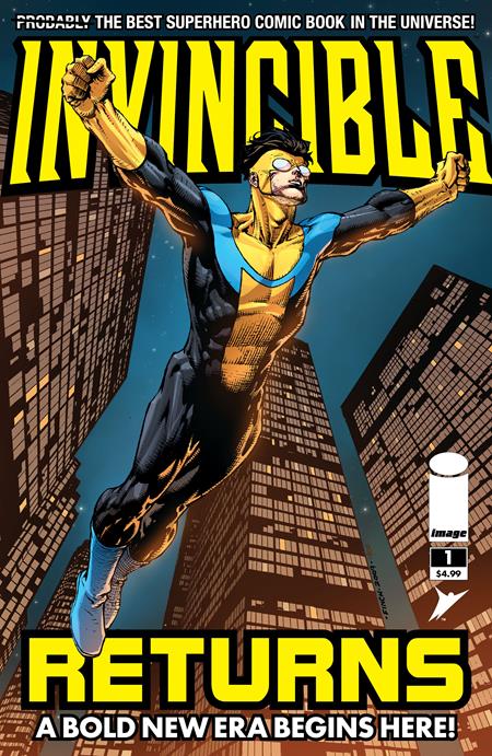 INVINCIBLE RETURNS FACSIMILE EDITION #1 (Limit 1 Per Cover) (rel:03/25)