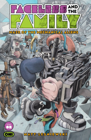 FACELESS AND THE FAMILY MAZE OF THE MECHANICAL ALIENS #2 (Limit 2 Per Cover) (rel:08/12)