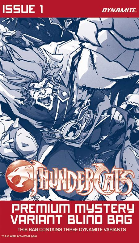 THUNDERCATS (2026) #1 CVR I PREMIUM MYSTERY BLIND BAG VAR (Limit 2 Per Cover) (rel:10/07)