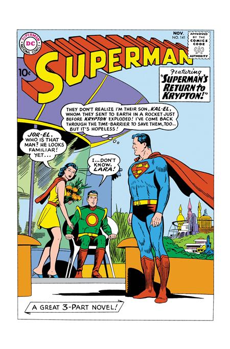 SUPERMAN #141 FACSIMILE EDITION (Limit 2 Per Cover) (rel:09/23)