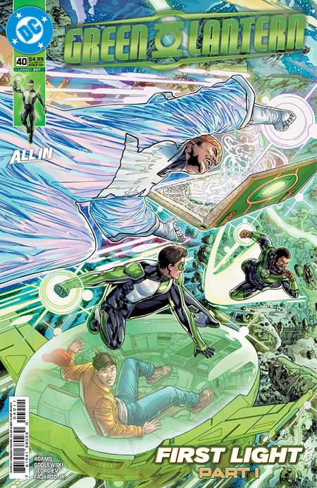 GREEN LANTERN #40 (GREEN LANTERN FIRST LIGHT) (Limit 2 Per Cover) (rel:10/28)