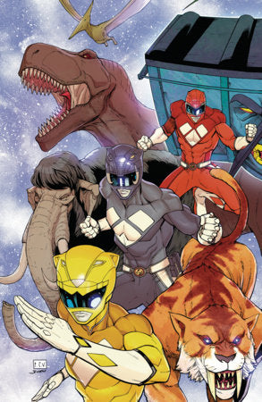 Mighty Morphin Power Rangers (2026) #6 F 1:10 INCV Foil Variant (Full Art, Foil, Sevy)[1:10] (Limit 1 Per Customer) (rel:11/25)