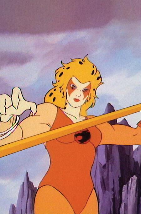THUNDERCATS CHEETARA #1 CVR K INC 1:10 ANIMATION ART VIRGIN VAR (Limit 1 Per Customer) (rel:09/09)
