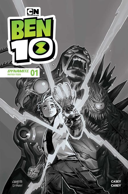 BEN 10 #1 CVR J INC 1:10 ERIC CANETE LINE ART VAR (Limit 1 Per Customer) (rel:05/06)