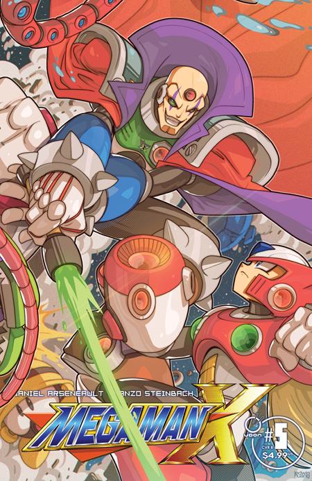 MEGA MAN X #5 (OF 5) (Limit 2 Per Cover) (rel:07/29)