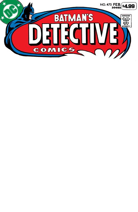 DETECTIVE COMICS #475 FACSIMILE EDITION (2026 EDITION) (Limit 2 Per Cover) (rel:03/11)~