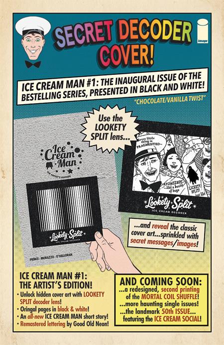 ICE CREAM MAN #1 CHOCOLATE VANILLA TWIST EDITION (MR) (Limit 2 Per Cover) (rel:10/14)