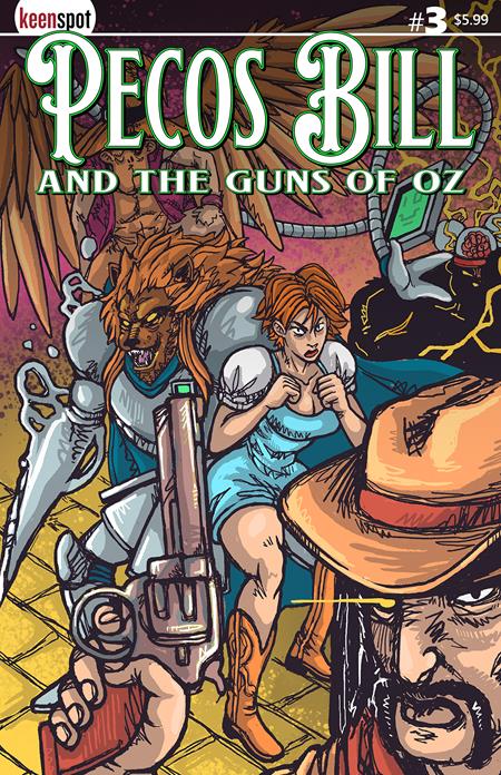 PECOS BILL & THE GUNS OF OZ #3 (MR) (Limit 1 Per Cover) (rel:4/22)