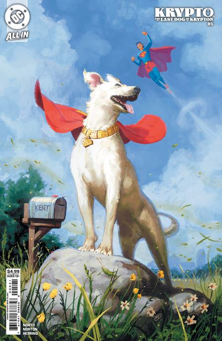 KRYPTO THE LAST DOG OF KRYPTON #5 (OF 5) (Limit 2 Per Cover) (rel:10/15)