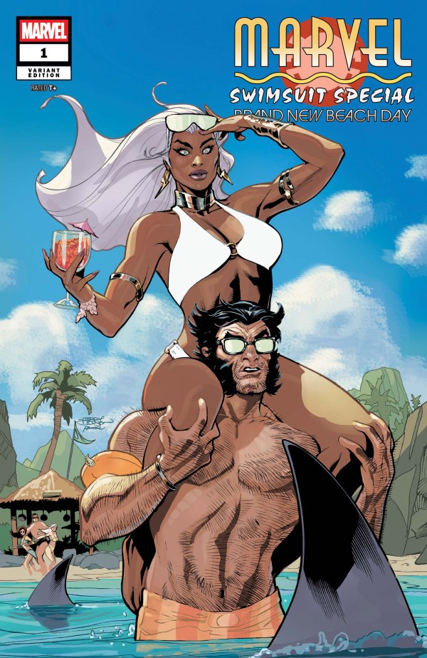 MARVEL SWIMSUIT SPECIAL: BRAND NEW BEACH DAY #1 (Limit 2 Per Cover) (rel:07/01)~