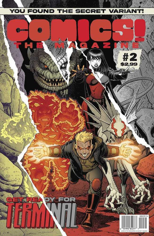 Comics The Magazine #2 Secret Variant (Limit 1 Per Cover)