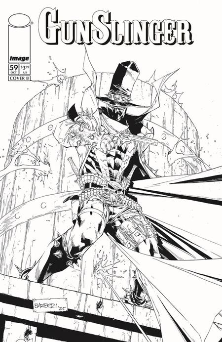 GUNSLINGER SPAWN #59 (Limit 1 Per Cover) (rel:10/21)