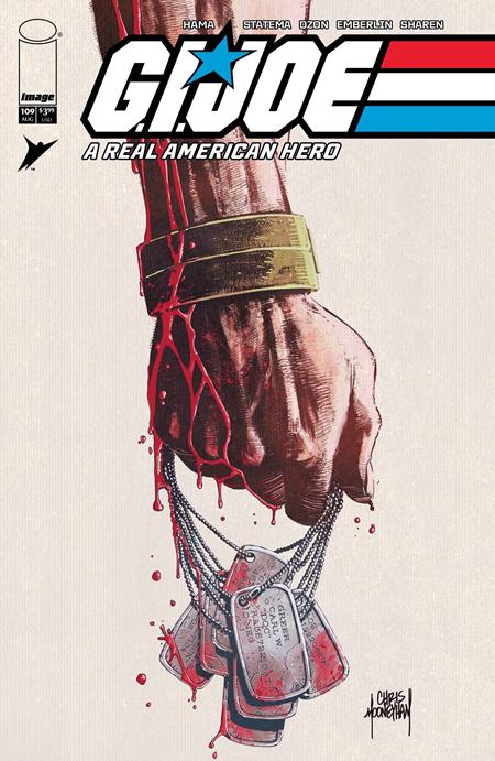 GI JOE A REAL AMERICAN HERO #109 HAMA FILES EDITION (Limit 2 Per Cover) (rel:08/26)