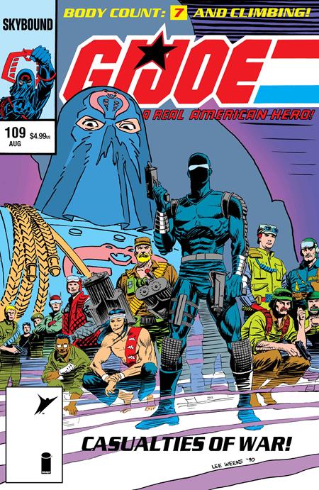 GI JOE A REAL AMERICAN HERO #109 HAMA FILES EDITION (Limit 2 Per Cover) (rel:08/26)