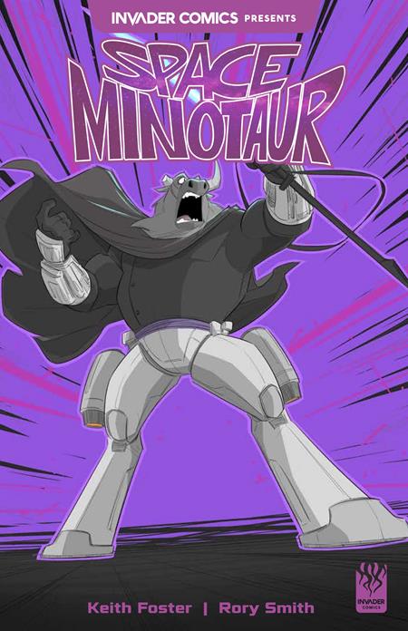 INVADER COMICS PRESENTS SPACE MINOTAUR #1 (ONE SHOT) (Limit 1 Per Cover) (rel:04/29)~