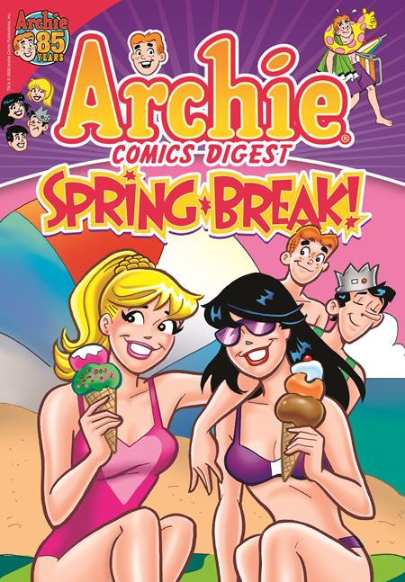 ARCHIE COMICS DIGEST #4 SPRING BREAK (Limit 2 Per Cover) (rel:02/18)