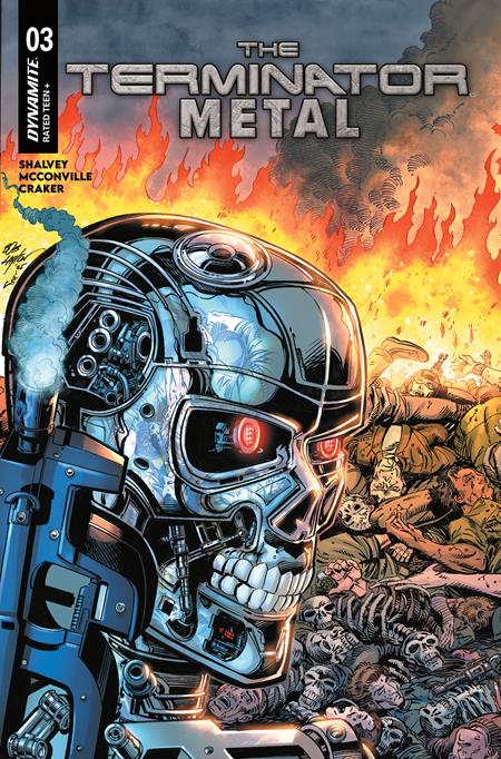 TERMINATOR METAL #3 (Limit 2 Per Cover) (rel:12/10)~