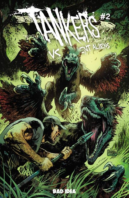 TANKERS VS ANCIENT ALIENS #2 (OF 4) (Limit 2 Per Cover) (rel:07/15)