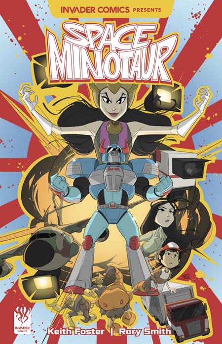 INVADER COMICS PRESENTS SPACE MINOTAUR #1 (ONE SHOT) (Limit 1 Per Customer) CVR C INC 1:5 RORY SMITH VAR (rel:04/29)