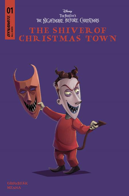 TIM BURTONS THE NIGHTMARE BEFORE CHRISTMAS (Limit 2 Per Cover) THE SHIVER OF CHRISTMAS TOWN #1 (rel:01/07)~