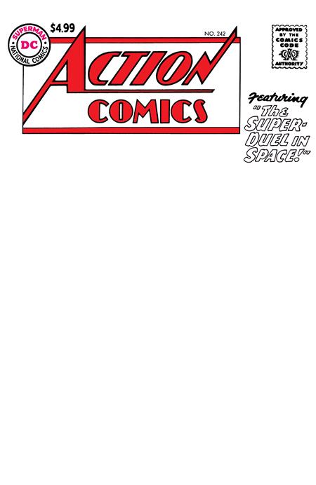 ACTION COMICS #242 FACSIMILE EDITION (Limit 2 Per Cover) (rel:03/11)~