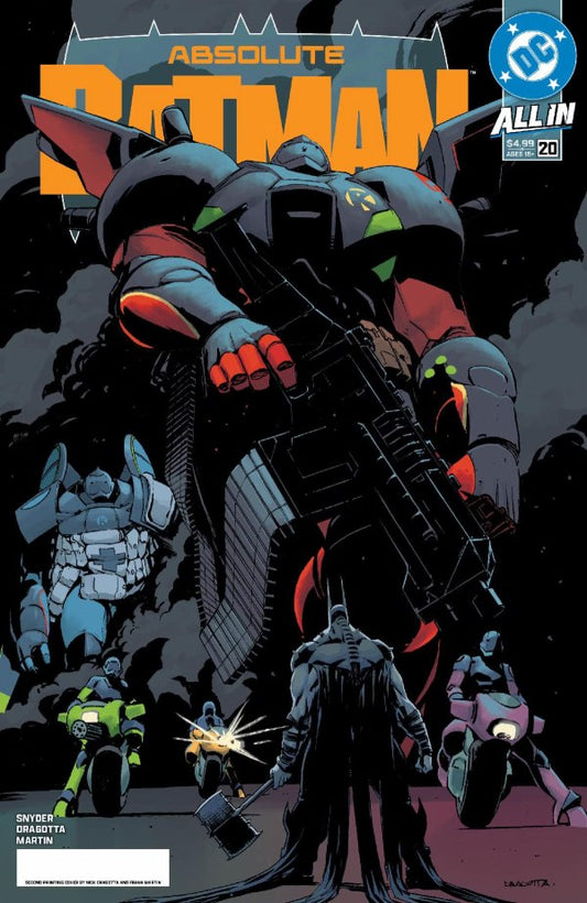 Absolute Batman #20 2nd Printing (Limit 2 Per Cover) (rel:06/03)