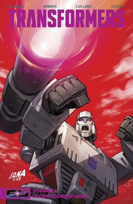 TRANSFORMERS TP VOL 06 DAVID NAKAYAMA CVR (Limit 1 Per Cover) (rel:11/11)