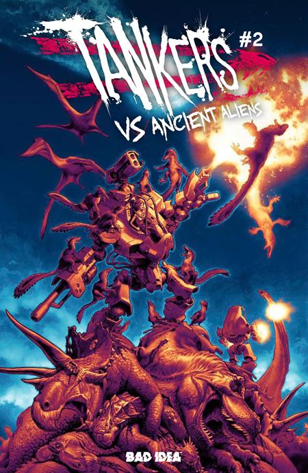 TANKERS VS ANCIENT ALIENS #2 (OF 4) (Limit 2 Per Cover) (rel:07/15)