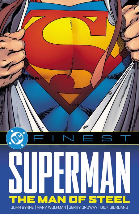 DC FINEST SUPERMAN THE MAN OF STEEL TP (Limit 1 Per Cover) (rel:11/10)