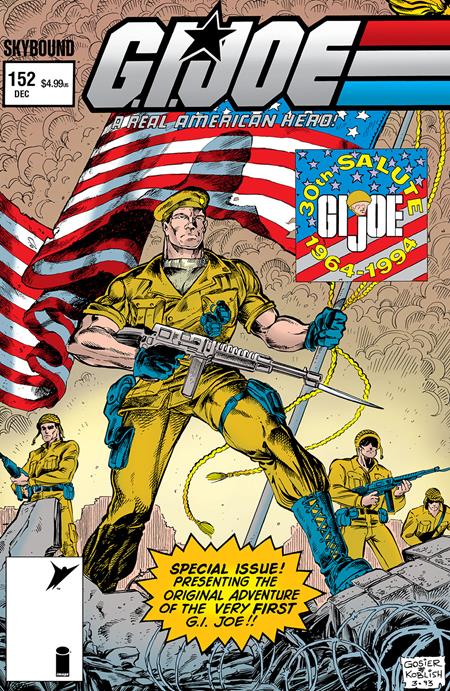 GI JOE A REAL AMERICAN HERO HAMA FILES EDITION #152 (Limit 2 Per Cover) (rel:12/24)