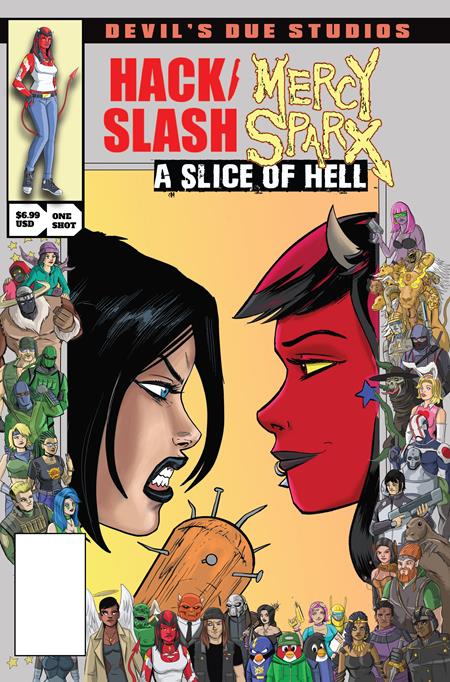 DEVILS DUE PRESENTS HACK SLASH MERCY SPARX #1 (ONE SHOT) (MR) (Limit 2 Per Cover) (rel:08/05)