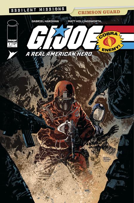 GI JOE A REAL AMERICAN HERO SSSILENT MISSIONS CRIMSON GUARD #1 (ONE SHOT) (Limit 1 Per Cover) (rel:04/08)