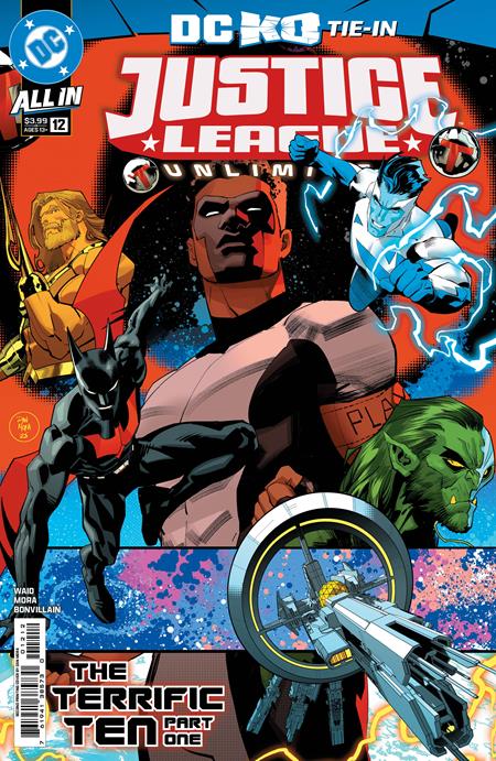 JUSTICE LEAGUE UNLIMITED #12 Second Printing (DC K.O.) (Limit 2 Per Cover) (rel:02/04)~