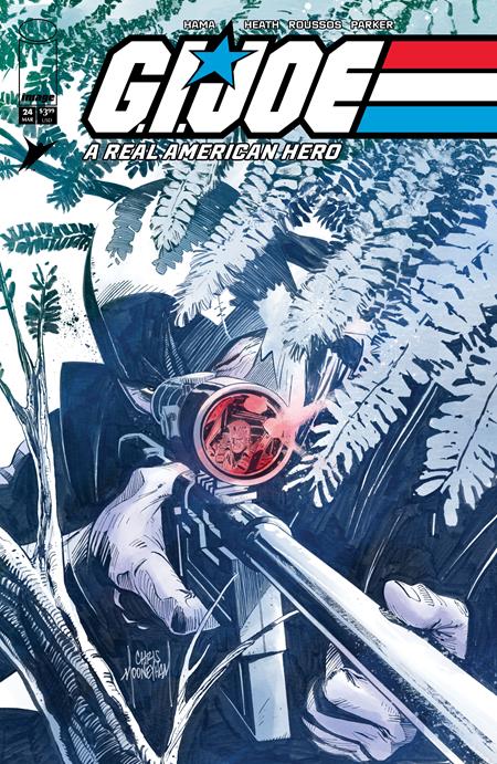 GI JOE A REAL AMERICAN HERO #24 HAMA FILES EDITION #24 (Limit 1 Per Cover) (rel:03/25)~