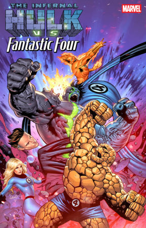 INFERNAL HULK VS. FANTASTIC FOUR #1 GREG LAND VARIANT[1:25] (Limit 1 Per Customer) (rel:10/14)