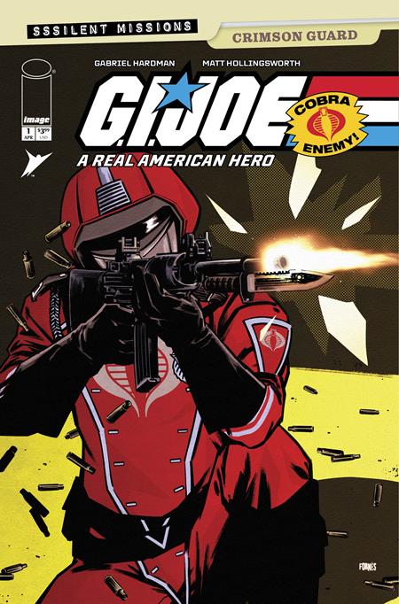 GI JOE A REAL AMERICAN HERO SSSILENT MISSIONS CRIMSON GUARD #1 (ONE SHOT) (Limit 1 Per Cover) (rel:04/08)