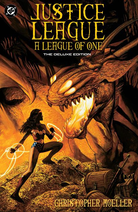 JLA A LEAGUE OF ONE DELUXE EDITION HC (Limit 2 Per Cover) (rel:05/12)